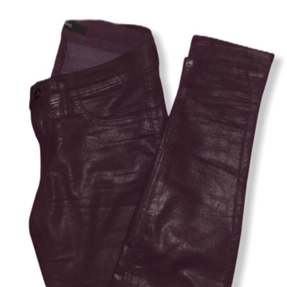 J Brand Super Skinny Tex C Waxed Jeans - Picture 1 of 10